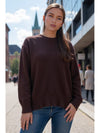 Basic Bae Round Neck Dropped Shoulder Sweater