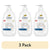 (3 pack) D ove Advanced Care Daily Use Deep Moisture Women's Hand Soap, 12 fl oz