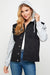 Women's DenimJacket with Fleece Hoodies