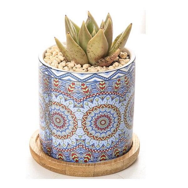 Mandala Planter Set of 4