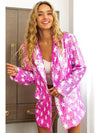 BiBi Star Pattern Sequin Blazer