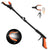 32" Reacher Grabber Tool with Light, Kekoy Trash Claw Grabber Reaching Assist Pick up Tool Orange