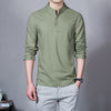 Cocoa Yacht Club Long Sleeve Linen Shirt