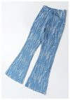 Retro Casual Bell Bottom Pants