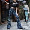 Retro Casual Bell Bottom Pants