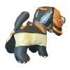 Couvee d'Hermes Vintage Silk Scarf Patchwork Puppy
