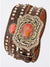 Oval Stone Buckle Fashion Belt