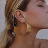 Cocoa Yacht Club Large Hoop Earrings