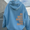 XS ---5XL Do What Makes You Happy Hooded Sweatshirt