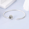 Cocoa Yacht Club Sterling Silver Best Friend Paw Bracelet