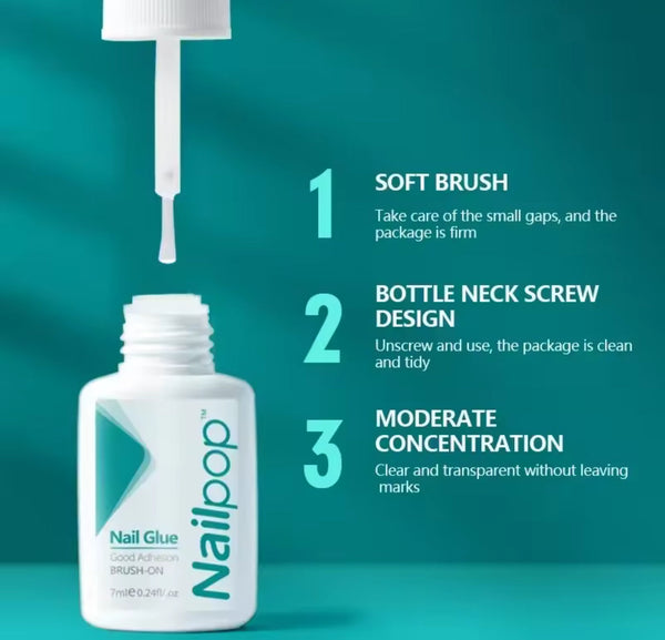 Brush-On Nail Glue