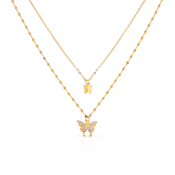 CHRISTIA BUTTERFLY NECKLACE