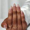 Knightshield Almond Nails - Press On Nails | Long Lasting & Reusable