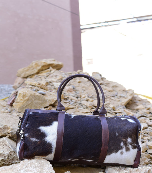 Cowhide Weekend Bag