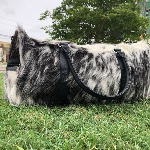 Genuine Cowhide Leather Duffel Bag