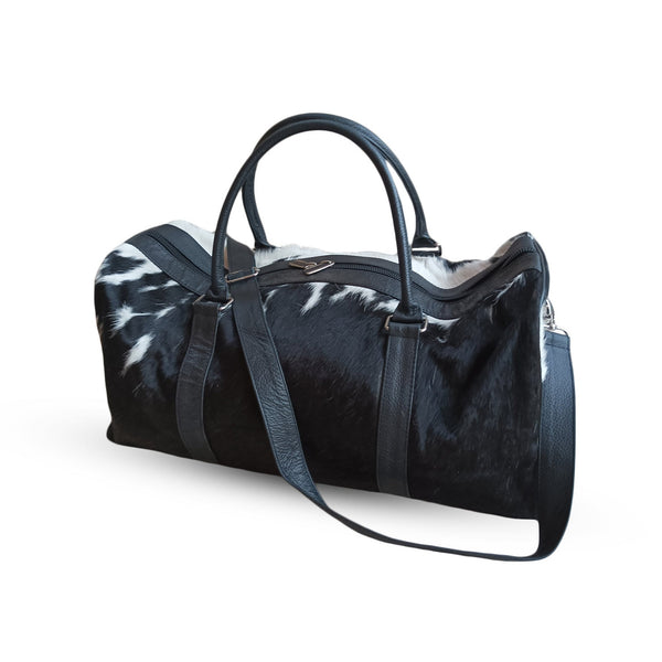 Pony Skin Bags: Cowhide Duffel Bag