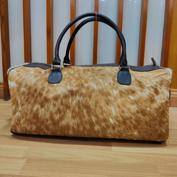 Pony Skin Bag Medium Cowhide Duffel