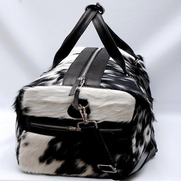 Medium Cowhide Duffel Bag