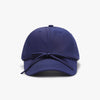 Tied Bow Cotton Baseball Cap - Cocoa Yacht Club