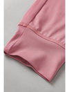 Fushia Drawstring Drop Waist Pocketed Joggers