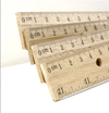 THE CEO 12" (30cm) Wooden Ruler
