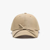 Tied Bow Cotton Baseball Cap - Cocoa Yacht Club