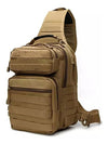 Military Canvas Concealed Sling Backpack