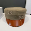 Cocoa Yacht Club Wool Newsboy Cap