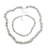 Cocoa Yacht Club Silver Irregular Bracelet & Necklace Jewelry Set