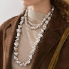 Cocoa Yacht Club Silver Irregular Bracelet & Necklace Jewelry Set