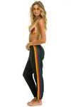 Cocoa Yacht Club Rainbow Stripe Sweatpants