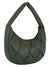 ecostitch Puffy Woven Hobo Shoulder Bag