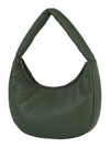 ecostitch Puffy Woven Hobo Shoulder Bag