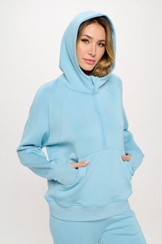 Women's UltraComfy Quarter-Zip Hoodie