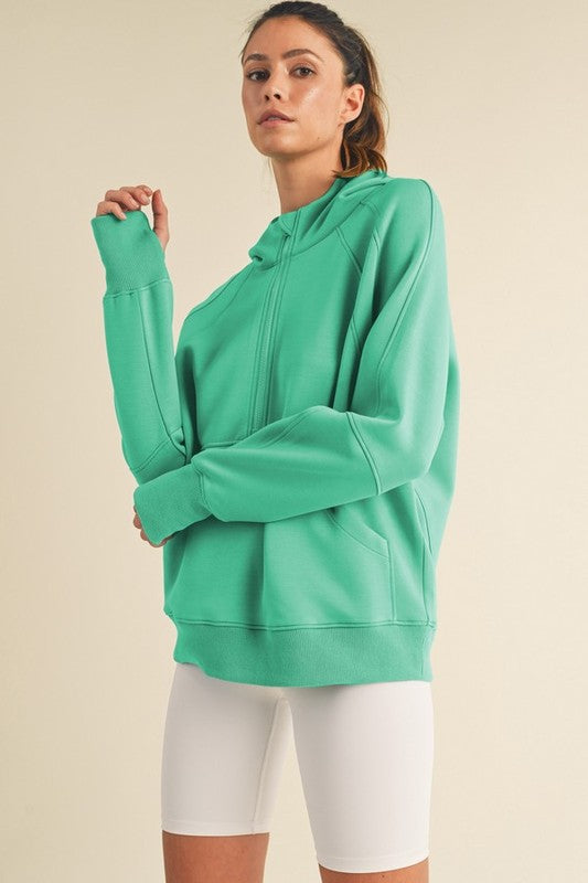 Women's UltraComfy Quarter-Zip Hoodie