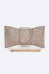 Rhinestone Bowtie Convertible Clutch