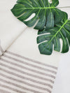 Throw Blanket XLarge Authentic Wave,Turkish cotton