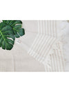 Throw Blanket XLarge Authentic Wave,Turkish cotton