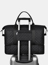 Diamond Grid Oxford Cloth Oversize Travel Bag