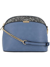 Paisley Accent Small Dome Crossbody Bag