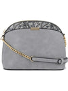 Paisley Accent Small Dome Crossbody Bag