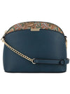 Paisley Accent Small Dome Crossbody Bag