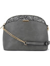 Paisley Accent Small Dome Crossbody Bag