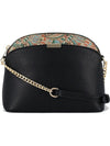 Paisley Accent Small Dome Crossbody Bag