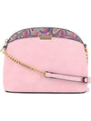 Paisley Accent Small Dome Crossbody Bag