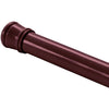 Burgundy Adjustable Tension Curtain Rod 41-76 in.