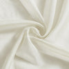 Beige Sheer Window Grommet Curtain Set