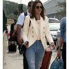 Blazer Metal Lion Head Buckle Blazer