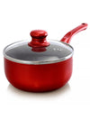 Better Chef 2Qt Ceramic Saucepan with Glass Lid