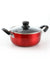 Better Chef 13-Quart Metallic Red Dutch Oven